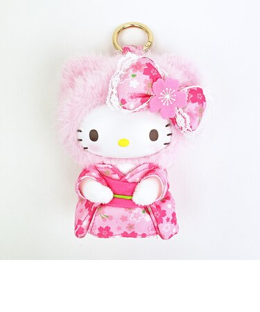 サンリオ ハローキティ ファインフェイスミニ 桜ベア マスコット Sanrio