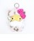 サンリオ ハローキティ レオパード ファインフェイスミニ  ピンク マスコット Sanrio