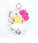 サンリオ ハローキティ レオパード ファインフェイスミニ  ピンク マスコット Sanrio