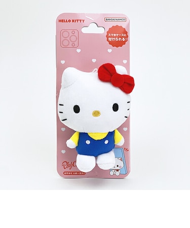 サンリオ ハローキティ PlayCharm おすわりキーホルダー スマホ Sanrio