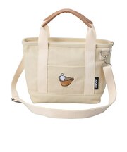 ムーミン ニョロニョロ 2WAY保冷トートバッグ ベージュ ランチ MOOMIN