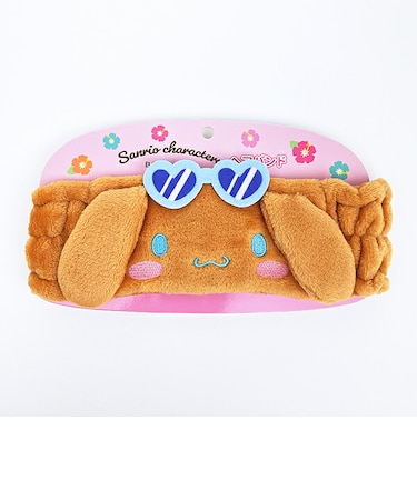 サンリオ 日焼け シナモロール ヘアバンド 日焼けシリーズ Sanrio
