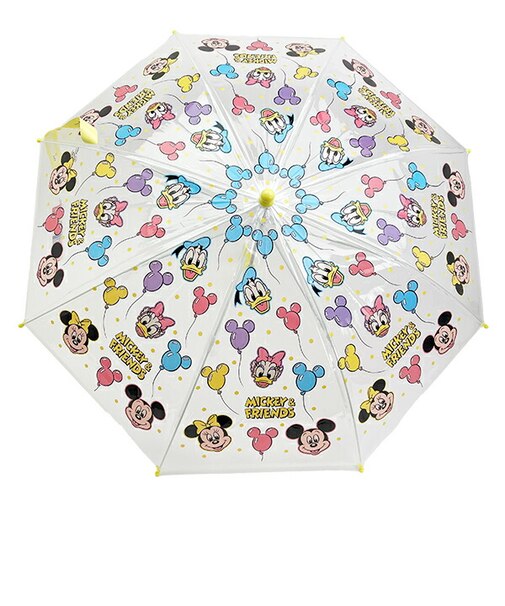 ディズニー ミッキーマウス 子ども用 ビニール傘 【45cm】 キッズ