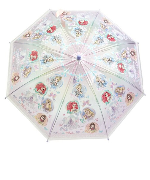 ディズニープリンセス 子ども用 ビニール傘 【45cm】 キッズ