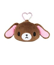 サンリオ シュガーバニーズ くろうさ カラビナ付きぬいぐるみファスナーマスコット ポーチ Sanrio