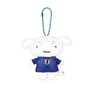 クレヨンしんちゃん シロ ぬいぐるみマスコット サッカー日本代表ver SAMURAI BLUE