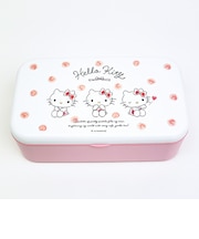 サンリオ ハローキティ カトラリー付ランチボックス 水彩コスメ 弁当箱 日本製 Sanrio