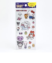 サンリオキャラクターズ リフレクターステッカー シール 文具