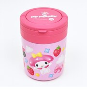 サンリオ マイメロディ 折りたたみハンドル付き保温・保冷デリカポット ランチ スープジャー Sanrio