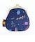 ムーミン ジャガードがま口財布 ネイビー Playful 小銭入れ MOOMIN