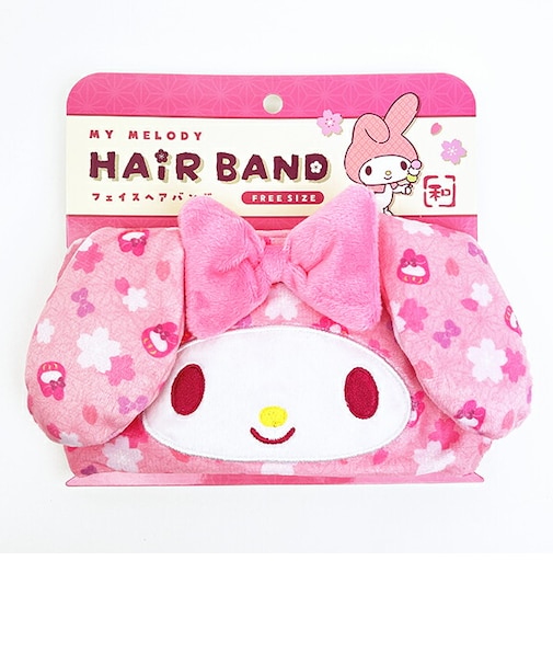 サンリオ マイメロディ フェイスヘアバンド 和風シリーズ Sanrio