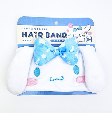 サンリオ シナモロール フェイスヘアバンド 和風シリーズ シナモン Sanrio