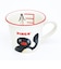 ピングー(PINGU) カラーラインメジャーマグカップ レッド コップ