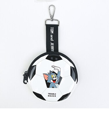 トムとジェリー ストラップポーチ サッカー ブラック トムジェリ