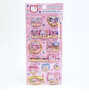 サンリオ ハローキティ キラキラカプセルシール カオハナ 文具 Sanrio