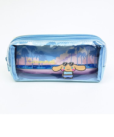 サンリオ 日焼け シナモロール レイヤードポーチ シナモン Sanrio