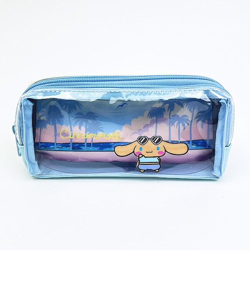 サンリオ 日焼け シナモロール レイヤードポーチ シナモン Sanrio