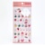 ミッフィー miffy ぽてジェムシール ピンク 文具 日本製