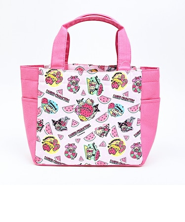 サンリオキャラクターズ 日焼け 保冷ランチトートバッグ スイカマニアシリーズ Sanrio