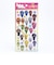 カラフルピーチ ミニキャラ うるちゅるポップシール 文具