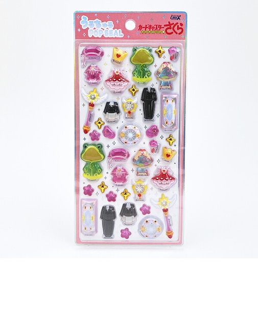 カードキャプターさくら うるちゅるポップシール(ピンク) 文具
