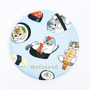 モフサンド お寿司 ミラー ブルー ちりめん mofusand