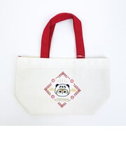 モフサンド パンダにゃん トートバッグ レッド mofusand