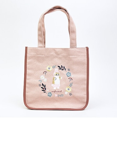 モフサンド うさにゃん トートバッグ ボタニカル mofusand