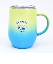 パワーパフガールズ バブルス グラデーション 蓋つき ステンレスマグカップ コップ パワパフ