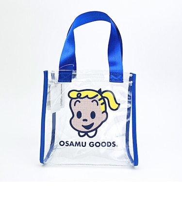 オサムグッズ ジル クリアミニトートバッグ (ブルー) OSAMUGOODS