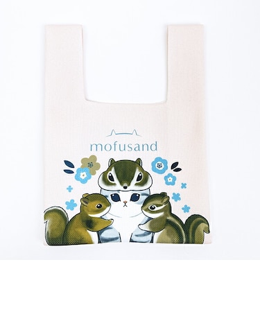 モフサンド 北欧風にゃん ミニニットバッグ mofusand