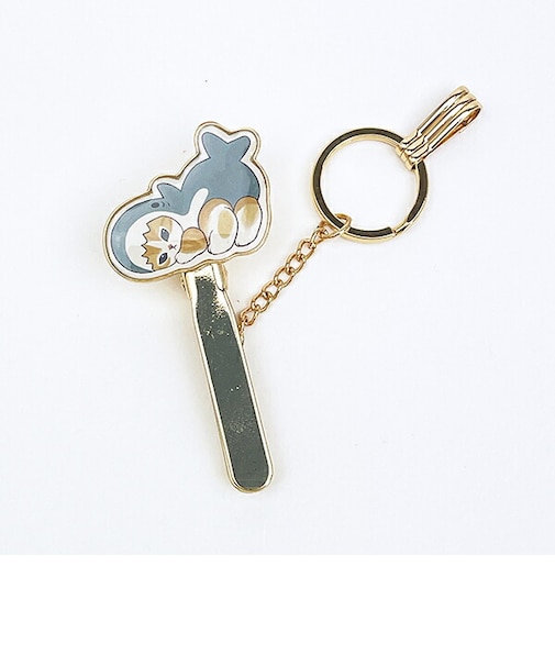 モフサンド サメおしり クリップキーチャーム ゴールド mofusand