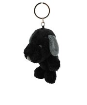 スヌーピー プチふわマスコット ノワール ぬいぐるみ キーホルダー ブラック SNOOPY