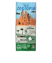 ディズニー ズートピア フェイスタオル ダウンタウン Disney