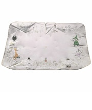ムーミン 3WAYカーシェード ピンクベージュ カー用品 MOOMIN