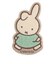 ミッフィー miffy ダーンおさんぽ スーツケースステッカー (グリーン) トラベル