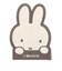 ミッフィー miffy スーツケースステッカー フェイス トラベル
