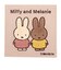 ミッフィー miffy メラニー スーツケースステッカー トラベル