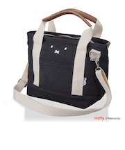 ミッフィー miffy 2WAY保冷トートバッグ フェイスブラック