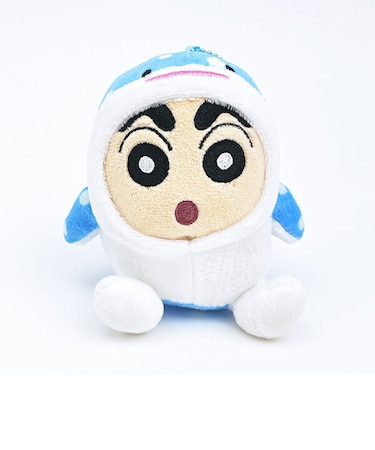 クレヨンしんちゃん ジンベイザメ 水族館マスコット キーホルダー