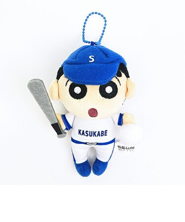 クレヨンしんちゃん 野球部 部活マスコット キーホルダー