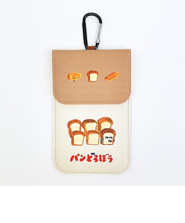パンどろぼう カラビナ付きポーチ かくれみのじゅつ