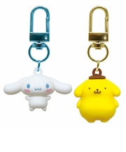 サンリオ シナモロール ポムポムプリン PVCペアキーホルダー マスコット sanrio