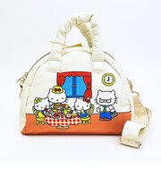サンリオ ハローキティ パフボストンバッグ ベージュ ACCOMMODE アコモデ Sanrio