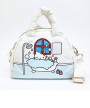 サンリオ ハローキティ パフボストンバッグ アイボリー ACCOMMODE アコモデ Sanrio