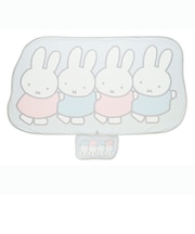 ミッフィー miffy 冷感ダイカットブランケット なかよく並んで