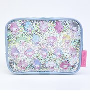 サンリオ マイメロディ シャカシャカポーチ ガーリーポップハート 50th ブルー Sanrio