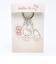 サンリオ ハローキティ 3連アクリルキーホルダー アイボリー モノクロ 日本製 Sanrio