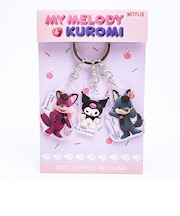 サンリオ クロミ 3連アクリルキーホルダー 日本製 Sanrio