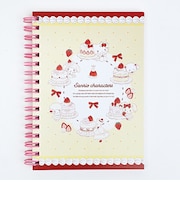 サンリオキャラクターズ A6リングノート イエロー スウィートケーキ 文具 日本製 Sanrio